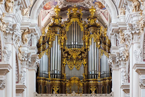 Gemeinde Passau Landkreis Passau Dom St. Stephan Orgel (Dirschl Johann) Deutschland PA